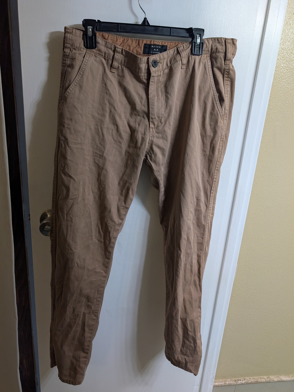 Men's Casual Chino Pants - Tan